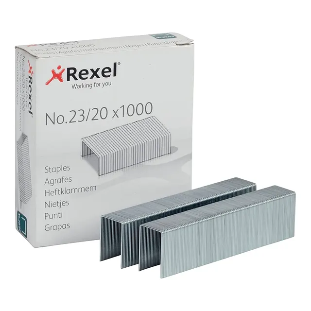 Rexel 23/20 Staples - Box 1000