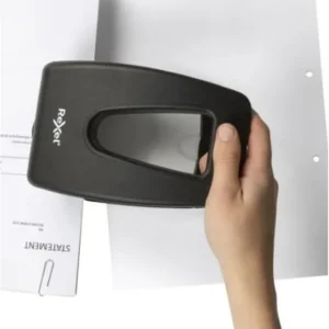 110210BK-Rexel V260 Value 2 Hole Heavy Duty Metal Punch 60 Sheet - Black(6)