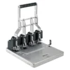 Rexel HD4150 Ultra Heavy Duty 4 Hole Punch 150 Sheet - Black Silver