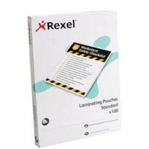 Rexel Standard A4 250 Laminating Pouches Pack 100