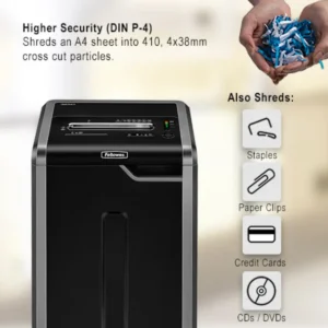 4632001-Fellowes Powershred 325Ci Cross Cut P4 Paper Shredder - 24 Sheet (1)