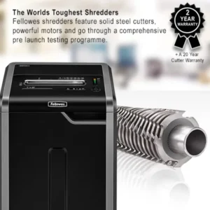 4632001-Fellowes Powershred 325Ci Cross Cut P4 Paper Shredder - 24 Sheet (4)