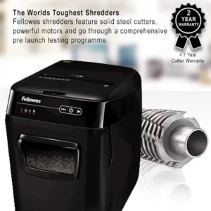 4653601-Fellowes Automax 200C Cross Cut P4 Paper Shredder - 200 Sheet (5)