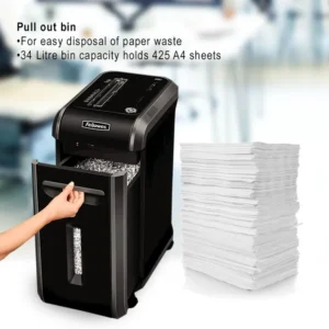 4691601-Fellowes Powershred 99Ci Cross Cut P4 Paper Shredder - 18 Sheet (5)