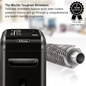 4691601-Fellowes Powershred 99Ci Cross Cut P4 Paper Shredder - 18 Sheet (6)