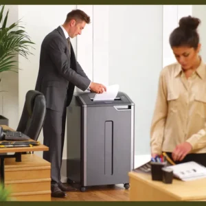 4699501-Fellowes Powershred 485i Strip Cut P2 Paper Shredder - 40 Sheet (3)