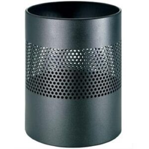 Krost Black Perforated Waste Bin