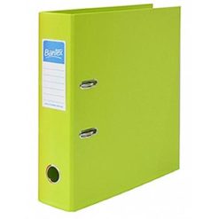 Bantex A4 Lever Arch File PVC 70mm Lime Green