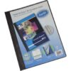 Bantex A4 Create-A-Cover PVC Quotation Folder Black