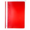 Bantex A4 Quotation Folder Polyprop Flexible With Spine Label Red