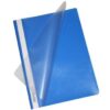 Bantex A4 Quotation Folder Polyprop Flexible With Spine Label Cobalt Blue
