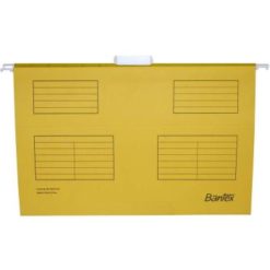 Bantex A4 Suspension File Box 25 Yellow