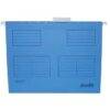 Bantex A4 Suspension File Box 25 Cobalt Blue