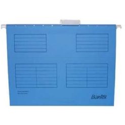 Bantex A4 Suspension File Box 25 Cobalt Blue