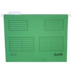 Bantex A4 Suspension File Box 25 Grass Green