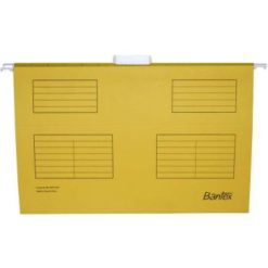 Bantex Foolscap Suspension File Box 25 Yellow