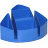 Bantex Moulded Plastic Desk Organiser Cobalt Blue