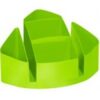 Bantex Moulded Plastic Desk Organiser Lime Green