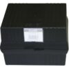 Bantex A5 Card File Box Black