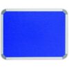 Parrot Info Board Aluminium Frame 900 x 600mm Royal Blue