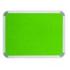 Parrot Info Board Aluminium Frame 1200 x 900mm Lime Green