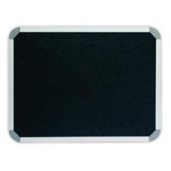 Parrot Info Board Aluminium Frame 1200 x 1000mm Black