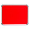 Parrot Info Board Aluminium Frame 1500 x 1200mm Red