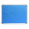 Parrot Info Board Aluminium Frame 1500 x 1200mm Sky Blue