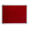 Parrot Info Board Aluminium Frame 2000 x 1200mm Burgandy