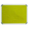Parrot Info Board Aluminium Frame 2000 x 1200mm Yellow