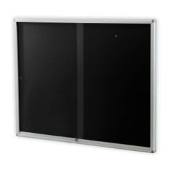 Parrot Display Case Pinning Board 1200 x 900mm Black