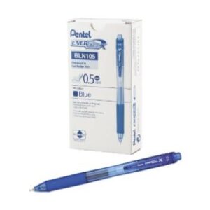 Pentel Energel X Retractable Gel Roller Pen 0.5mm Blue