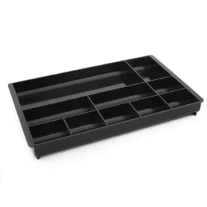 Bantex Desk Drawer Organiser Black 10 Compartment 293 x 180mm