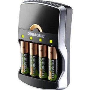 Duracell Charger 15 Minutes AA Batteries Pack 4