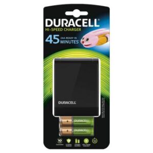 Duracell Charger 45 Minutes AA/AAA Batteries Pack 2