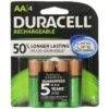 Duracell Rechargable AA Batteries 4s