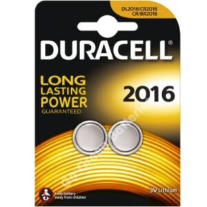Duracell Lithium Coins 2016 3V Batteries Pack 2