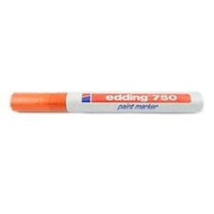 Edding E750 Paint Marker Bullet Point Medium Orange