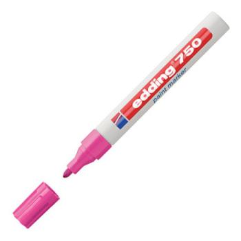 Edding E750 Paint Marker Bullet Point Medium Pink