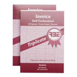 RBE A4 Invoice Pad Triplicate