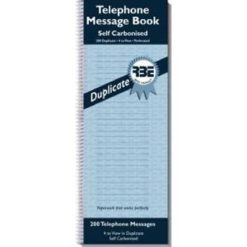 RBE Telephone Message Duplicate Book 4 To View