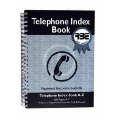 RBE A5 Telephone Index Book A-Z