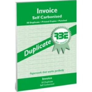 RBE A4 Invoice Duplicate Pad