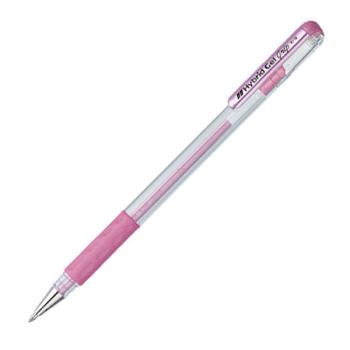 Pentel Hybrid Milky Grip Pen 0.8mm Pink