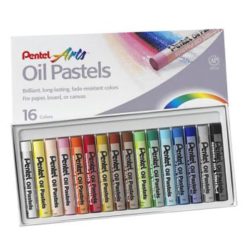 Pentel Oil Pastel 16 Colour Set