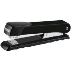 Parrot Desktop Steel Stapler Large 20 Sheet Black