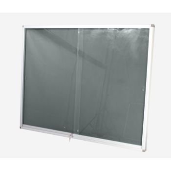 Parrot Display Case Pinning Board 1200 x 900mm Grey