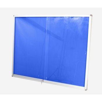 Parrot Display Case Pinning Board 1500 x 1200mm Royal Blue