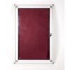 Parrot Display Case Pinning Board 900 x 600mm Burgundy