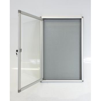 Parrot Display Case Pinning Board 900 x 600mm Grey